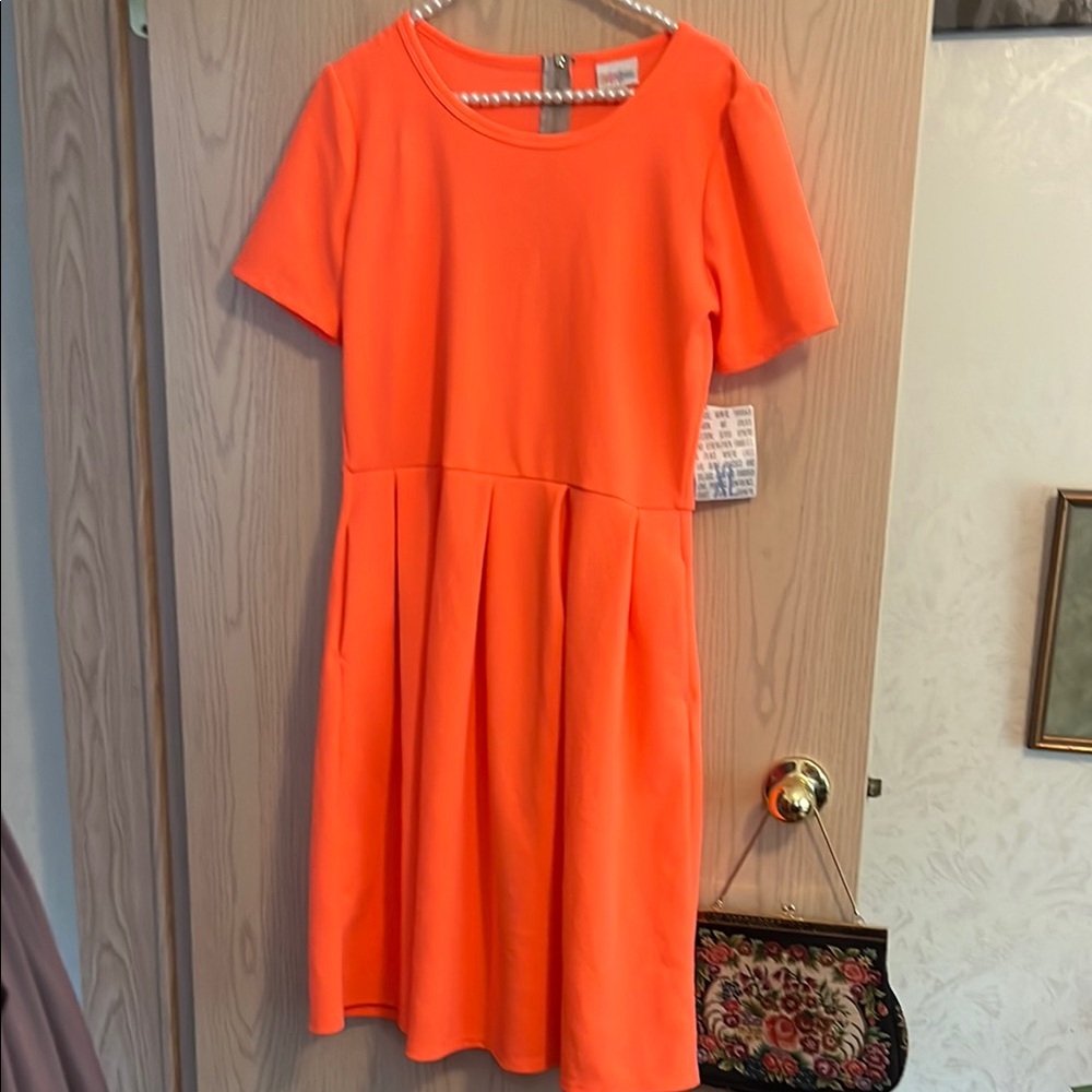 Orange Woman’s Dress